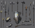 Krytan weapons concept art.png
