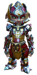 Electroplated armor asura female front.jpg