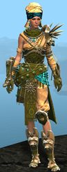 Spearmarshal's armor (heavy) human female front.jpg