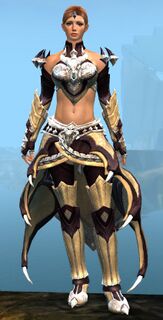 Perfected Envoy armor (light) norn female front.jpg