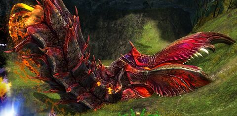 Legendary Crimson Great Jungle Wurm Head - Guild Wars 2 Wiki (GW2W)