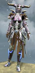 Mistforged Triumphant Hero's armor (heavy) sylvari female front.jpg