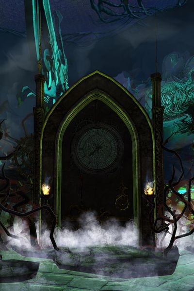 File:Mad King's Clock Tower (Haunted Door).jpg