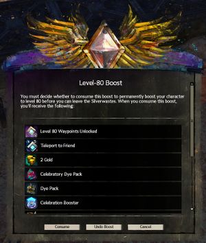 Level-80 Boost - Guild Wars 2 Wiki (GW2W)