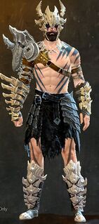 Woad armor (heavy) human male front.jpg