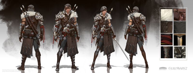File:"Wandering Weapon Master Outfit" concept art.jpg
