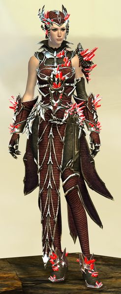 File:Blossoming Mist Shard armor (light) human female front.jpg