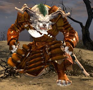 Hungry Flame Legion Axe Fiend - Guild Wars 2 Wiki (GW2W)