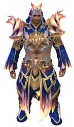 Flamekissed armor norn male front.jpg