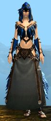 Raven Ceremonial armor human female front.jpg