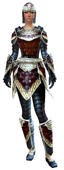 File:Tempered Scale armor human female front.jpg